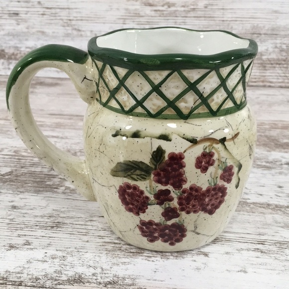 𝅺RAYMOND Waites Cornucopia Grapes Coffee or Tea Cup - Picture 1 of 8